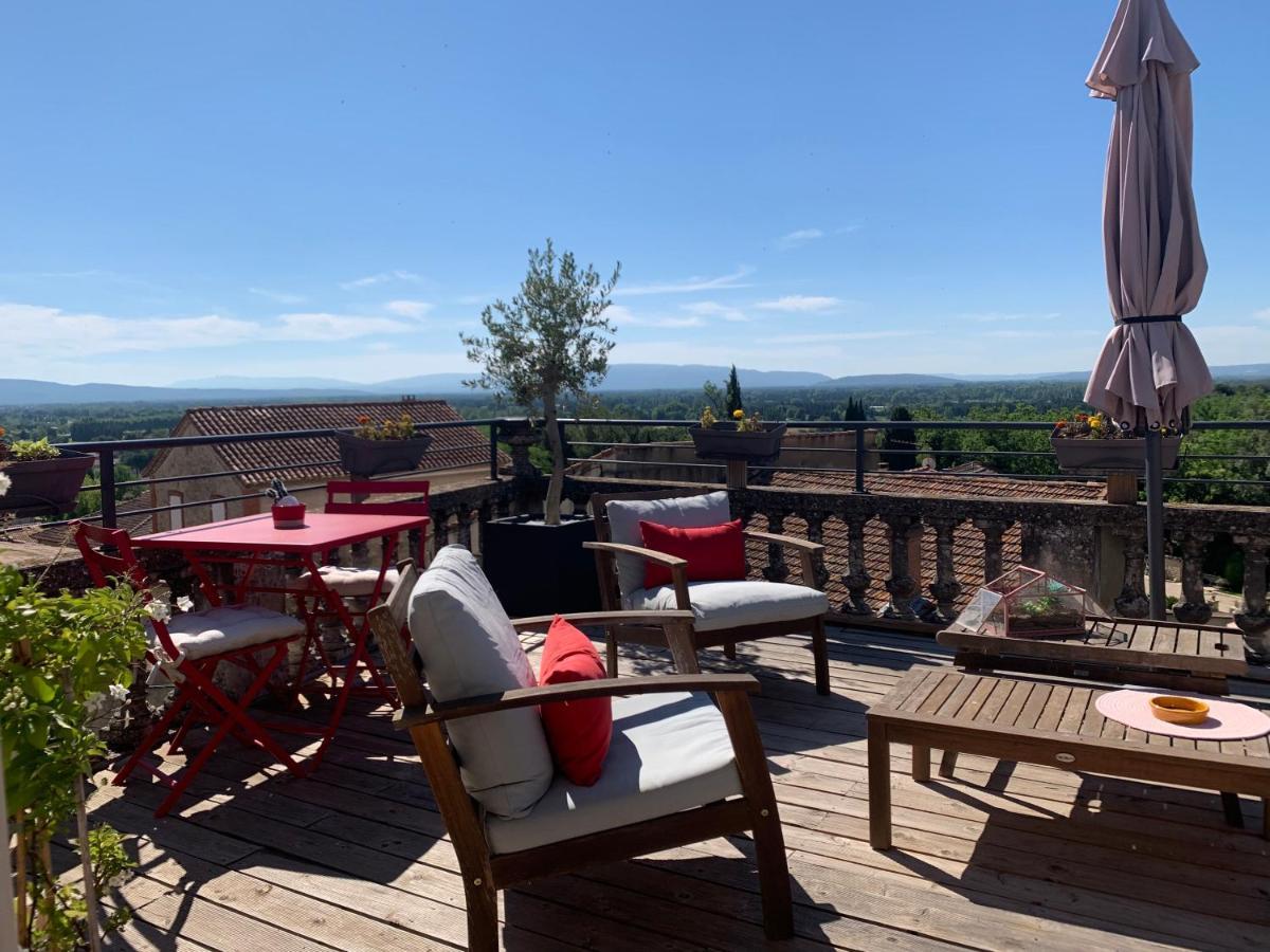 Bed and Breakfast Un Soir Sous Les Etoiles Chateauneuf-de-Gadagne Екстер'єр фото