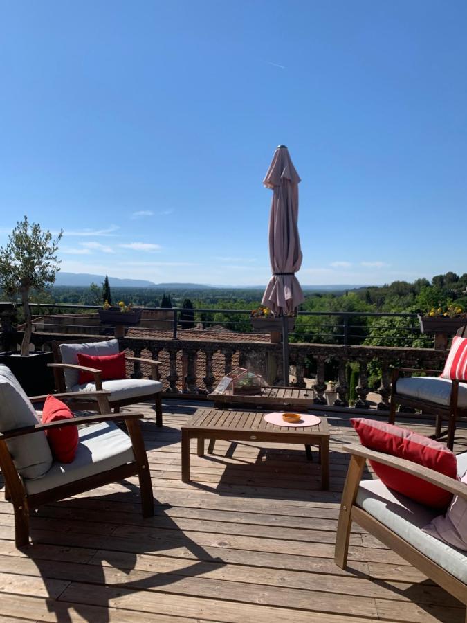 Bed and Breakfast Un Soir Sous Les Etoiles Chateauneuf-de-Gadagne Екстер'єр фото